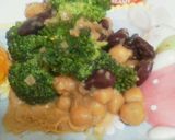 ブロッコリーと豆のソテー作り方6写真