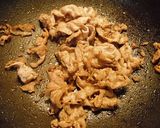 ひんやり甘辛☆温玉肉うどん作り方6写真