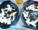 いわし缶ともずくのアヒージョ☆きのこ入作り方3写真