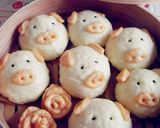 こぶた饅頭作り方3写真