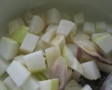 彩り野菜のコロコロ和風サラダ作り方1写真
