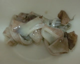 豆腐といかのオイスターソース炒め作り方1写真