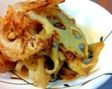 れんこんの味噌ハチ炒め作り方4写真