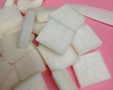 まぐろ大根！作り方1写真