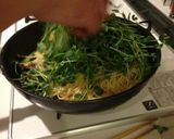 豆苗とズッキーニのペペロンチーノ作り方7写真