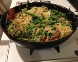 豆苗とズッキーニのペペロンチーノ作り方8写真