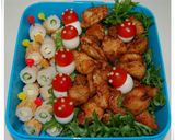 2013 運動会お弁当作り方3写真
