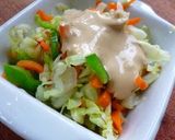 ゆで野菜のオイマヨソースがけ作り方4写真