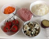 ◼︎トマト1個＊夏野菜キーマカレー◼︎作り方1写真