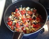◼︎トマト1個＊夏野菜キーマカレー◼︎作り方3写真