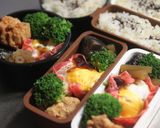 簡単 ハムたまご弁当作り方9写真