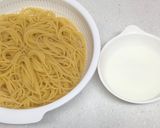 簡単＊ベーコンほうれん草のペペロンチーノ作り方2写真