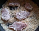 カロリーと洗い物少なく！揚げないトンカツ作り方6写真