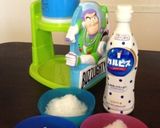 カルピス味のかき氷作り方1写真