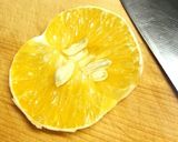 甘夏(柑橘類)の剥き方。作り方2写真