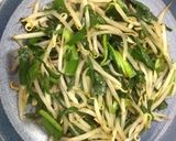 ☆簡単節約☆ニラもやし☆作り方4写真