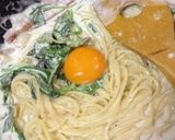 cafeごはん濃厚カルボナーラ♡作り方10写真