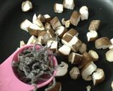 旨味たっぷり椎茸炒飯作り方2写真