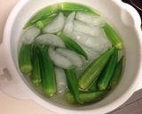 オクラの麺つゆ漬け（常備菜）作り方3写真