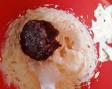 父の日の、あんこ入りチーズケーキ作り方3写真