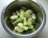 圧力鍋で５分☆塩麹で炊く✿そら豆ごはん♫作り方2写真