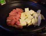 菜っ葉たっぷりのすき焼き作り方2写真
