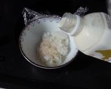 【ズボラ飯】ササッと豆乳ごはん　①作り方3写真