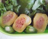 お弁当用たまご焼き～ケチャ味2色焼き～作り方5写真