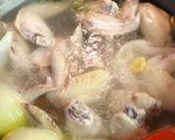 お肌ツルツル☆簡単☆濃厚鶏スープ作り方2写真