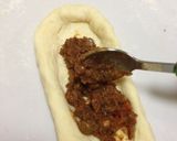 夏野菜のキーマカレーパン作り方4写真
