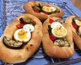 夏野菜のキーマカレーパン作り方8写真