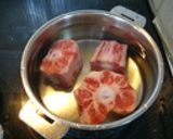牛テールの和風煮込み作り方1写真