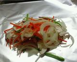 野菜たっぷり鶏肉の和風ホイル焼き作り方6写真
