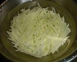 ペプシとカレー風味ポテトかき揚げ☆作り方1写真