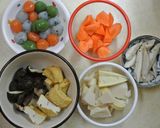 がんもどきと野菜の煮物作り方1写真