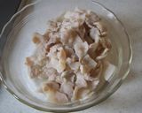 小松菜と豚肉の冷製パスタ☆柚子胡椒味作り方3写真