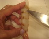 海老の下ごしらえ / 天ぷら作り方5写真