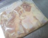 鳥モモ肉となすびのこってり焼煮作り方1写真