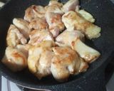 鳥モモ肉となすびのこってり焼煮作り方3写真