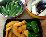 夏やさいの煮びたし（そうめんにも合うよ）作り方2写真