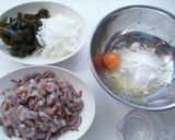 食感がたまらない♡芝えびのﾁﾁﾞﾐ風作り方1写真