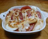 トマト&豆腐&ゆで卵の味噌グラタン作り方5写真