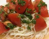 トマト・大葉で☆さっぱりぶっかけそうめん作り方6写真