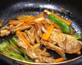 豚肉と大きめ野菜の生姜焼き作り方6写真