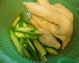 鶏ササミとアスパラの納豆和え作り方1写真