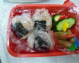 旨みたっぷり!コンビーフ★おにぎり作り方4写真