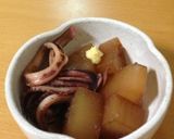 イカと大根の煮物作り方6写真