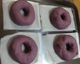 お豆腐と紫芋パウダーのヘルシーベーグル♪作り方7写真