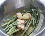 簡単！1品料理　蛸とニラのカレーチヂミ作り方2写真