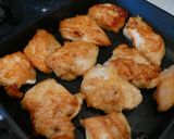 安い胸肉で！「鶏胸肉の甘酢炒め」作り方2写真